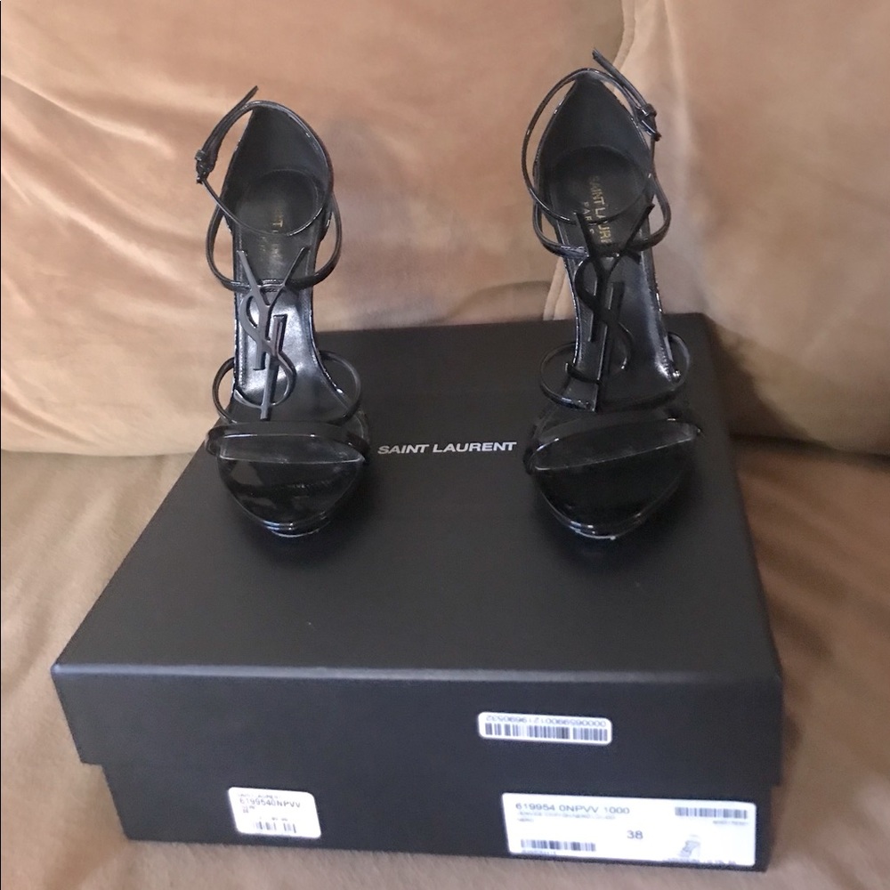 Saint Laurent black sandals